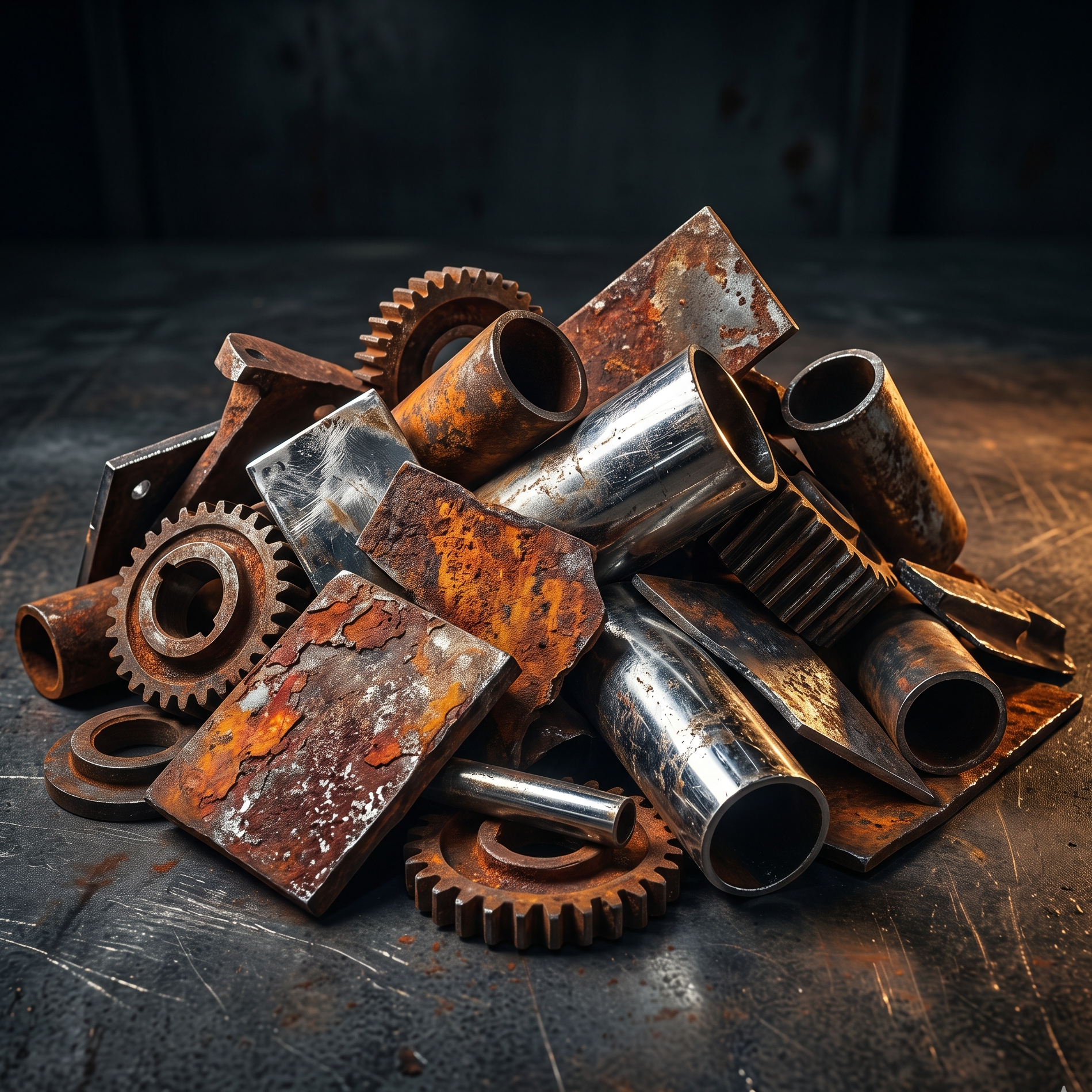Scrap Metal — recycled bulk commodity